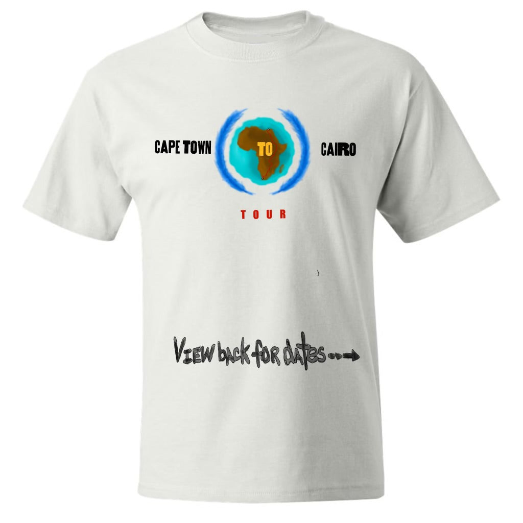 Capetown to Cairo Tour Shirt - PRE ORDER