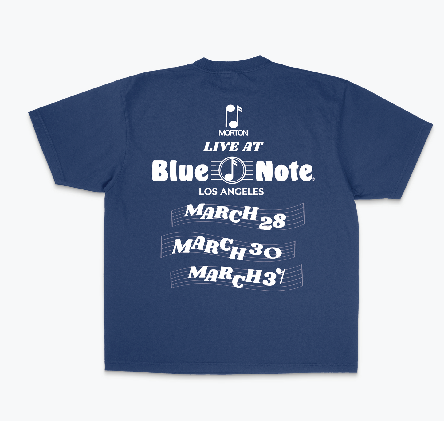 PJ Morton Blue LA T Shirt