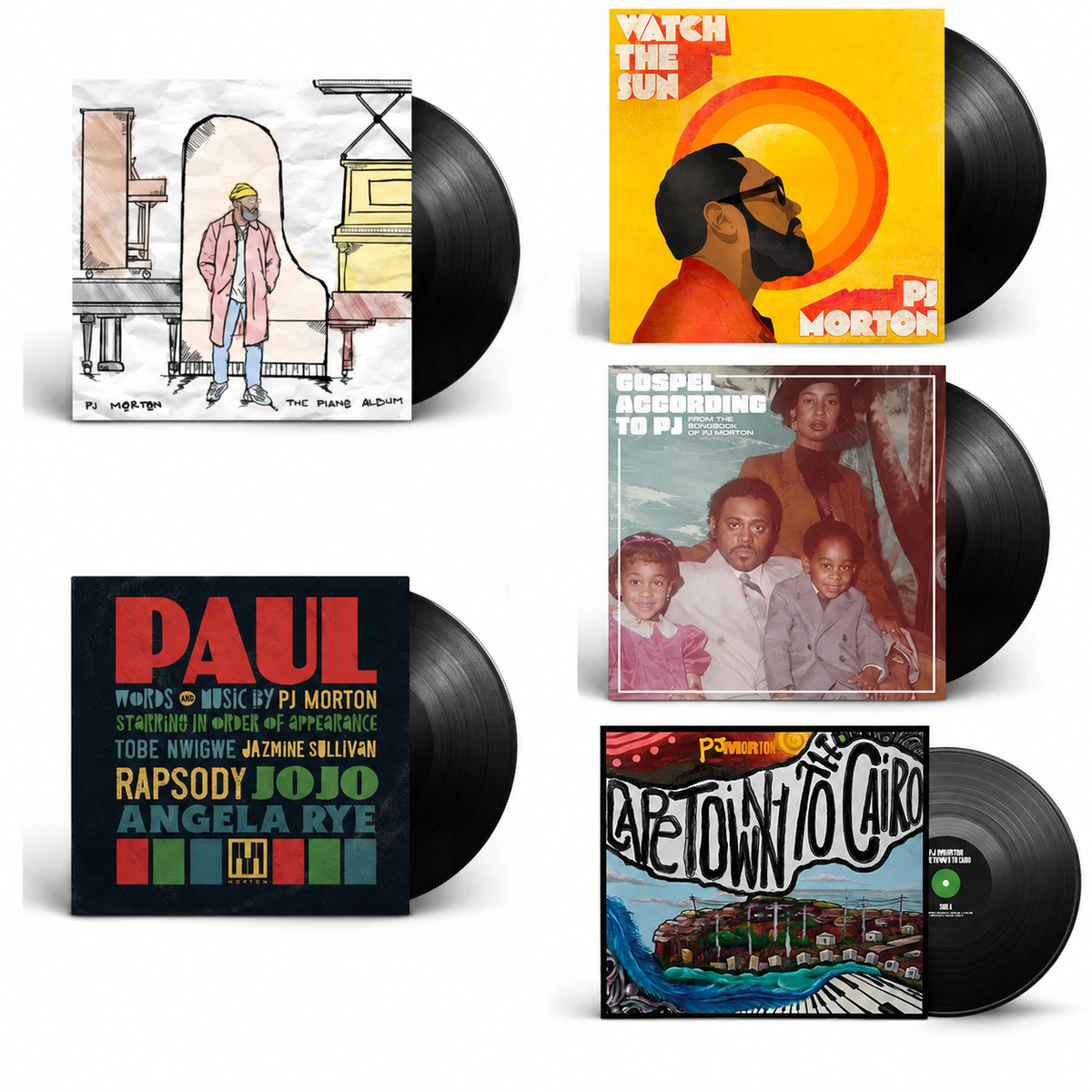 PJ 5 Vinyl Collection