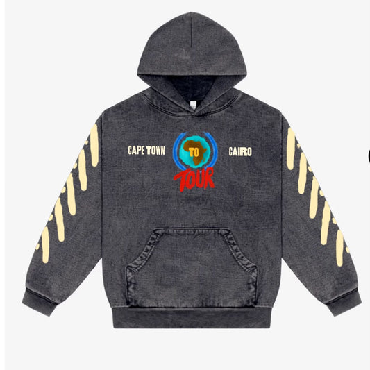 Capetown to Cairo Tour Hoodie - PRE ORDER