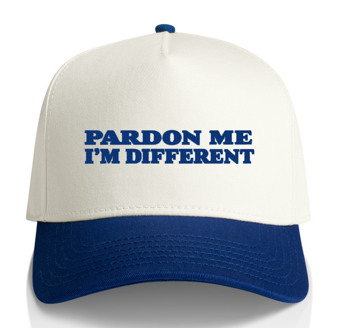 Pardon Me Hat (Blue)