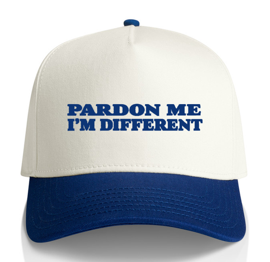 Pardon Me Hat (Blue)